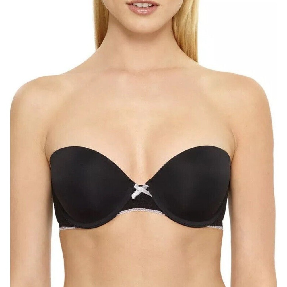 B.tempt'd b.delight'd Strapless Convertible Bra 954192 Black 36C